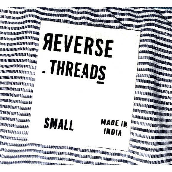 Reverse Threads Frenzy Shirt Men's Button Down Cocktails Theme 2024 Small - Picture 4 of 4